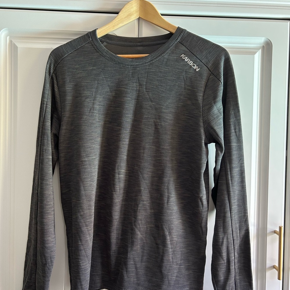 Karbon Gray Long Sleeve Thermalite Shirt